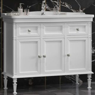 Тумба под раковину Opadiris Кантара 00-00003680 Белая матовая